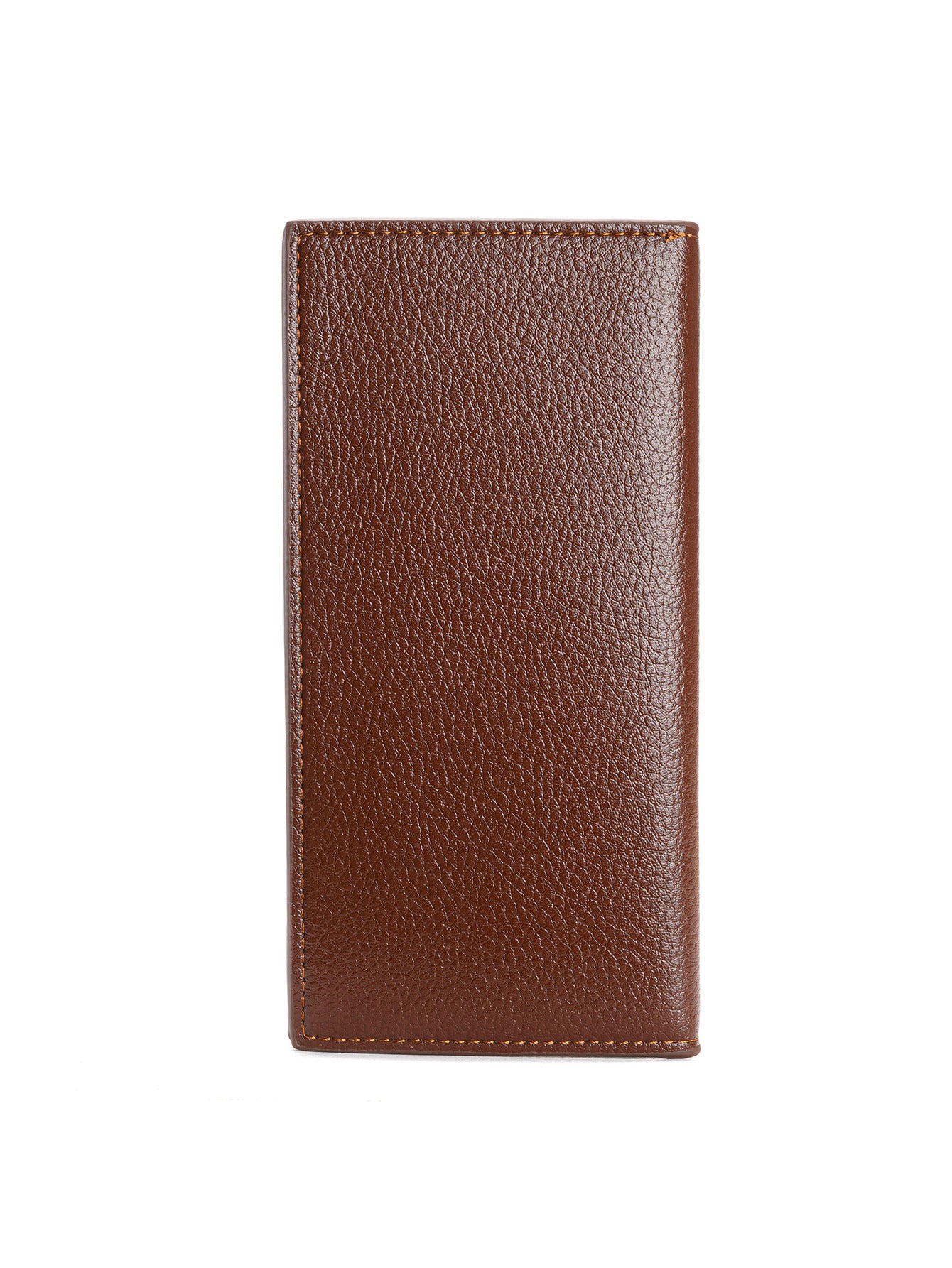 Men's Solid Color PUR Wallet, Lightweight And Durable For Everyday Use