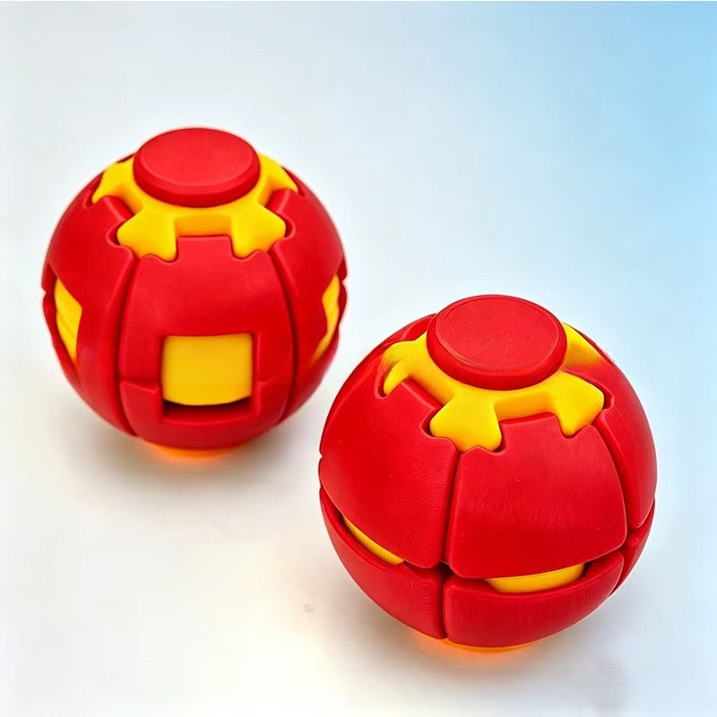 3D Plastic Gear Fidget Toy In Multicolor Featuring Novelty Design For Stress Relief