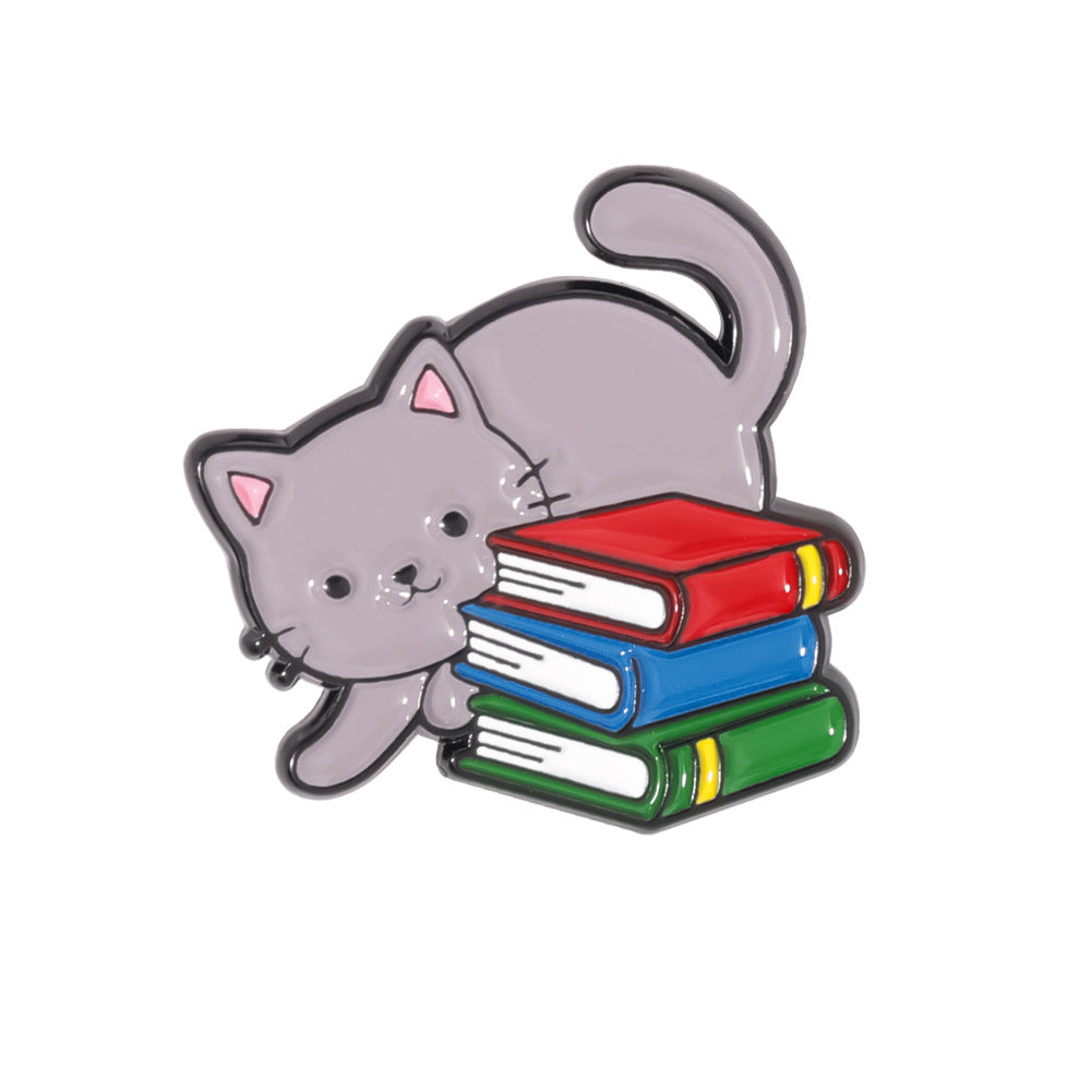 Animal Pin Made Of Alloy Featuring Electroplated Craftsmanship