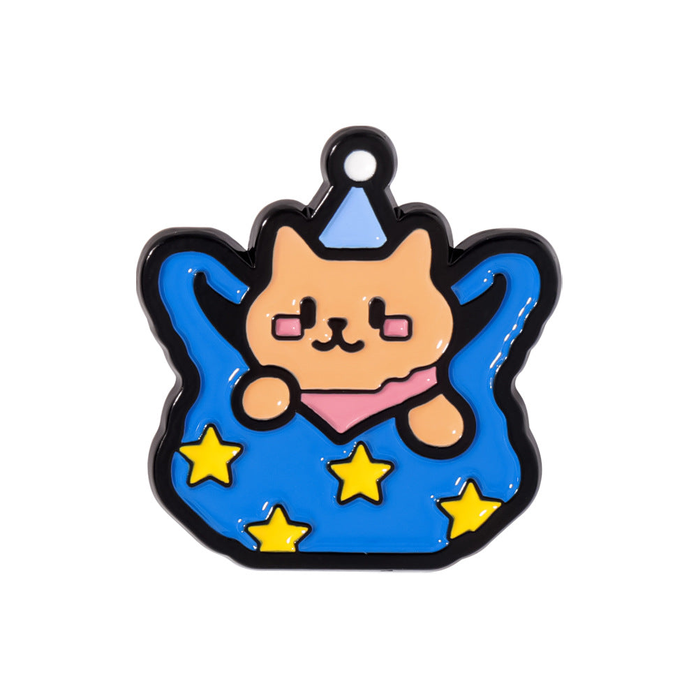 Animal Pin Made Of Alloy Featuring Electroplated Craftsmanship