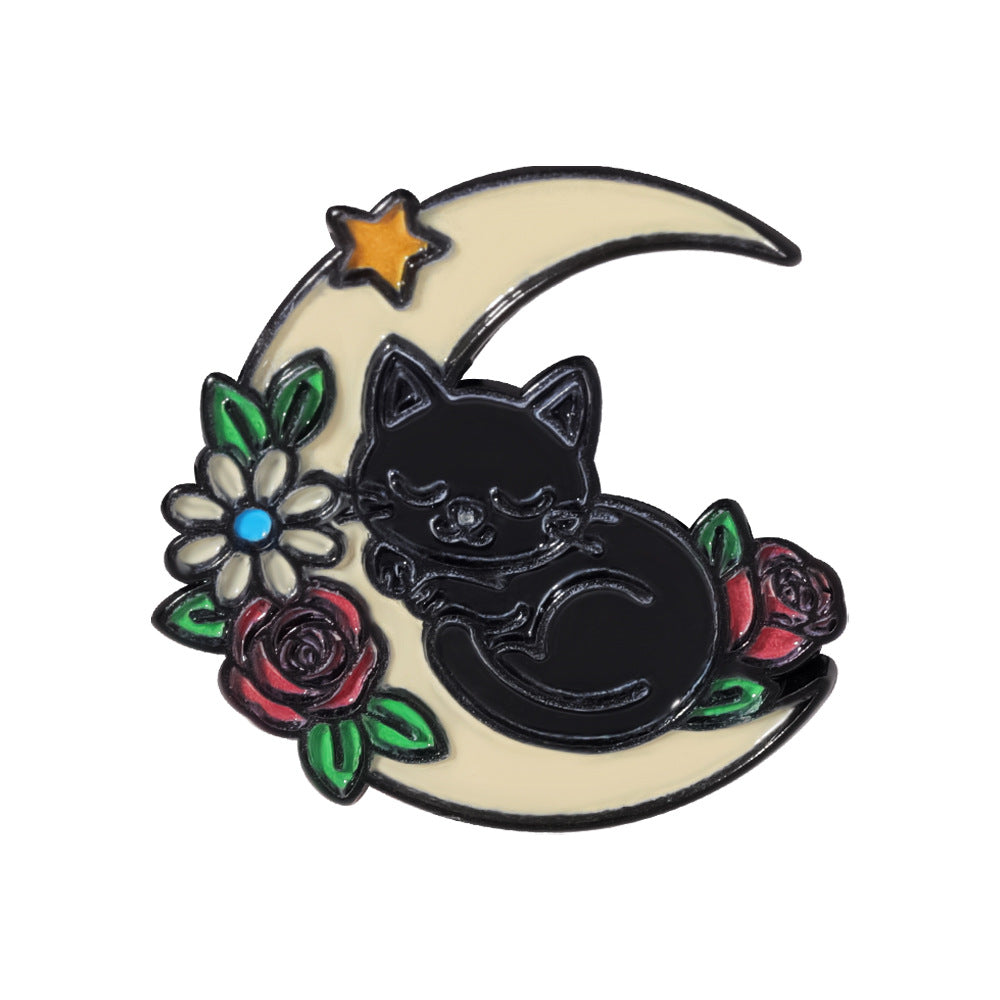 Animal Pin Made Of Alloy Featuring Electroplated Craftsmanship