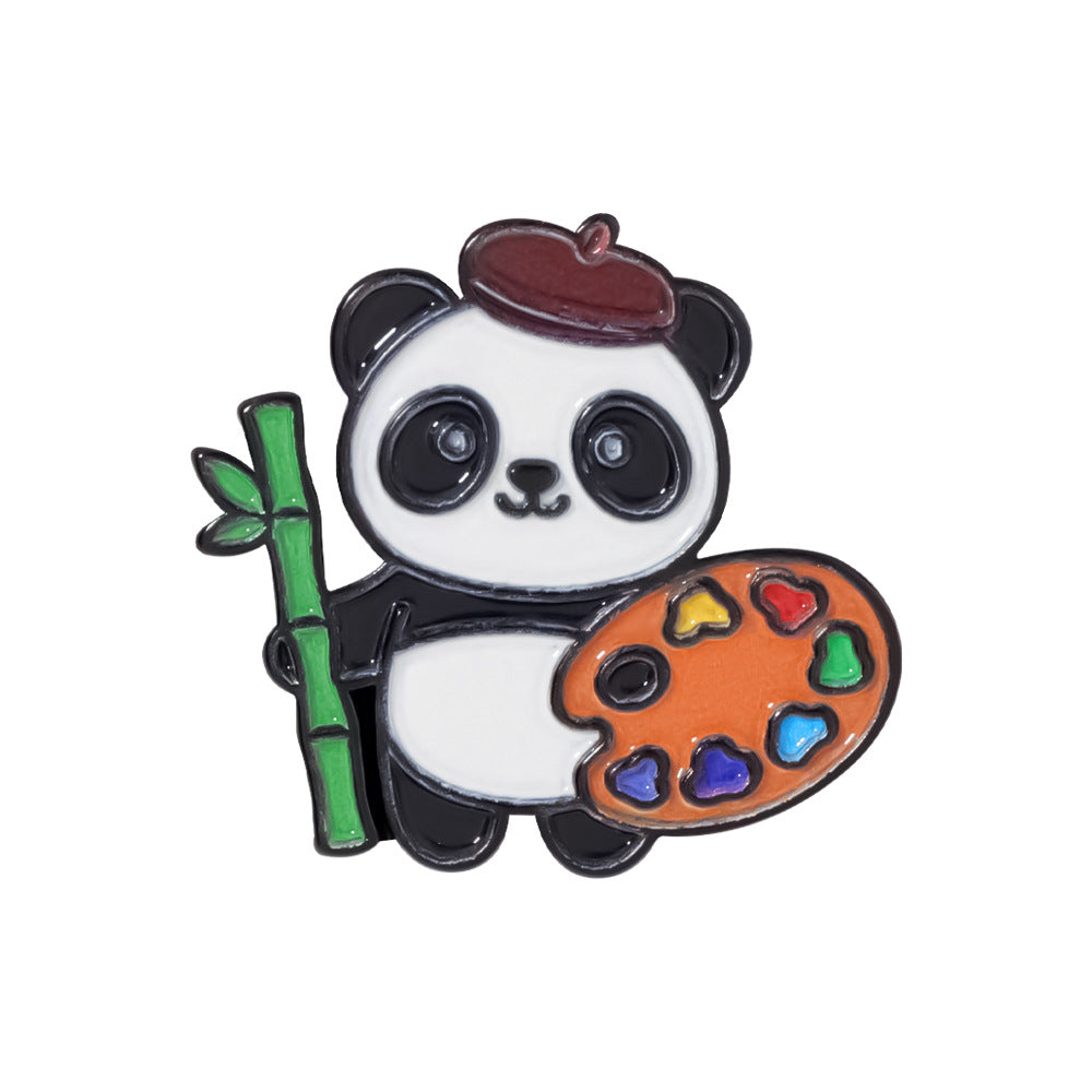 Animal Pin Made Of Alloy Featuring Electroplated Craftsmanship