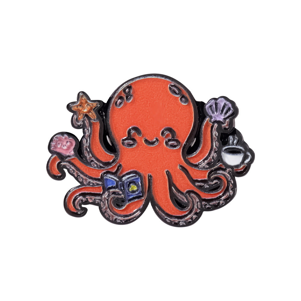 Animal Pin Made Of Alloy Featuring Electroplated Craftsmanship