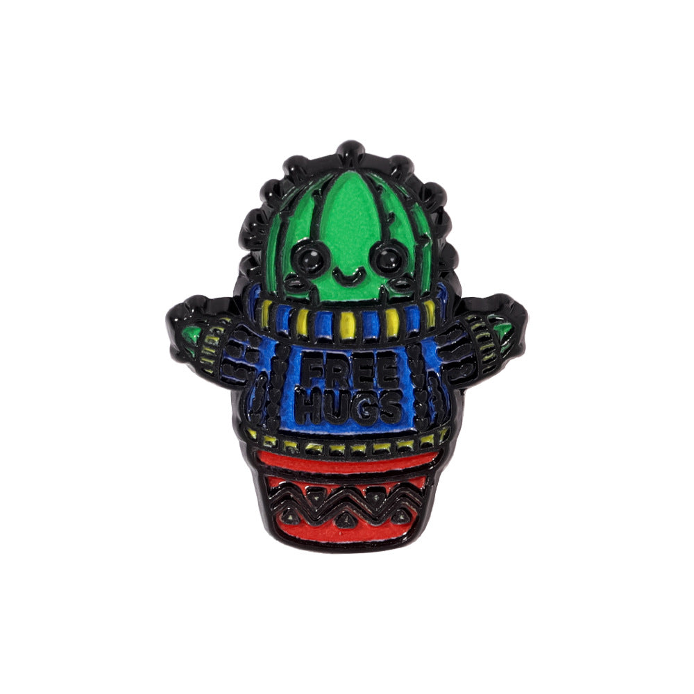 Animal Pin Made Of Alloy Featuring Electroplated Craftsmanship