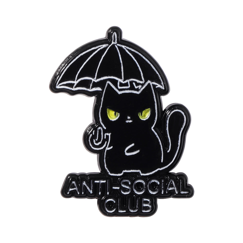 Animal Pin Made Of Alloy Featuring Electroplated Craftsmanship