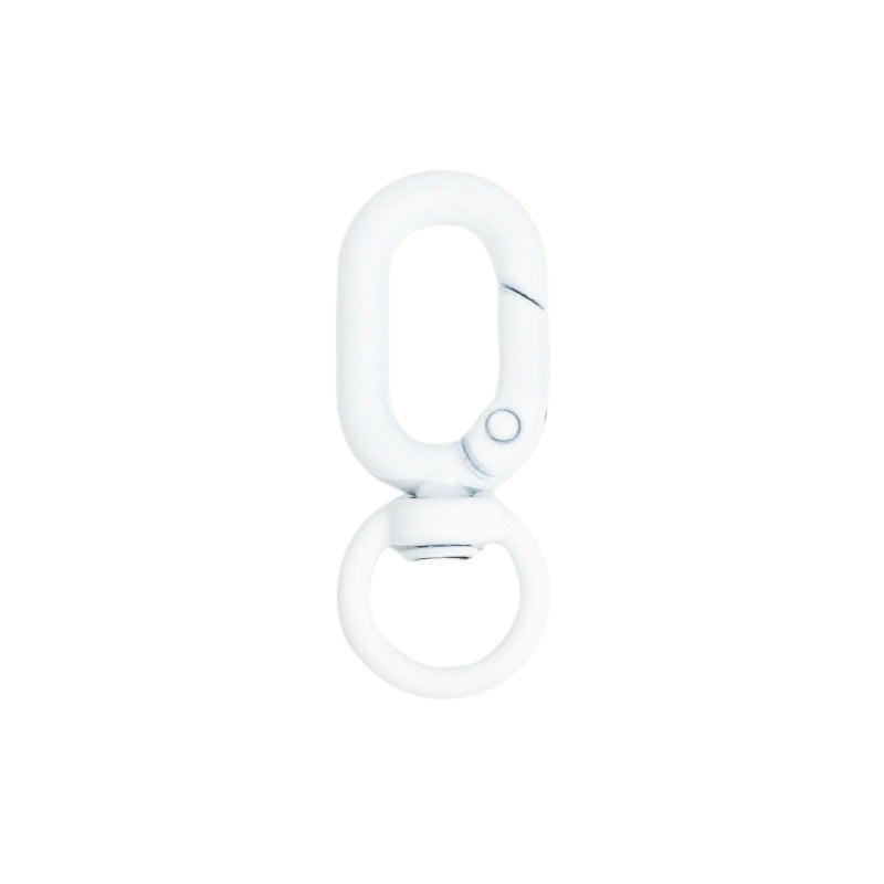 Infinity Alloy Open Jump Rings With Stoving Varnish, Multicolor Jewelry Accessories Featuring Spring Ring Trigger Clasp Closure