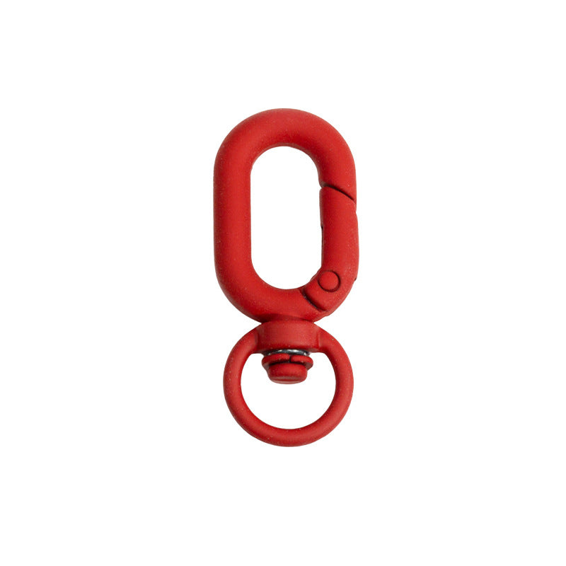 Infinity Alloy Open Jump Rings With Stoving Varnish, Multicolor Jewelry Accessories Featuring Spring Ring Trigger Clasp Closure