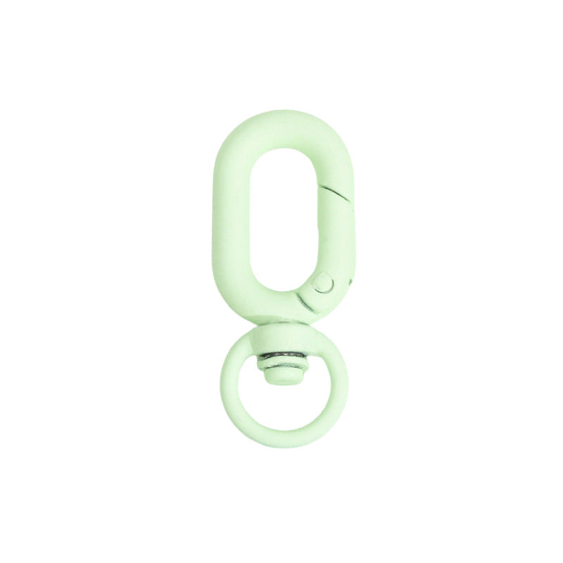 Infinity Alloy Open Jump Rings With Stoving Varnish, Multicolor Jewelry Accessories Featuring Spring Ring Trigger Clasp Closure