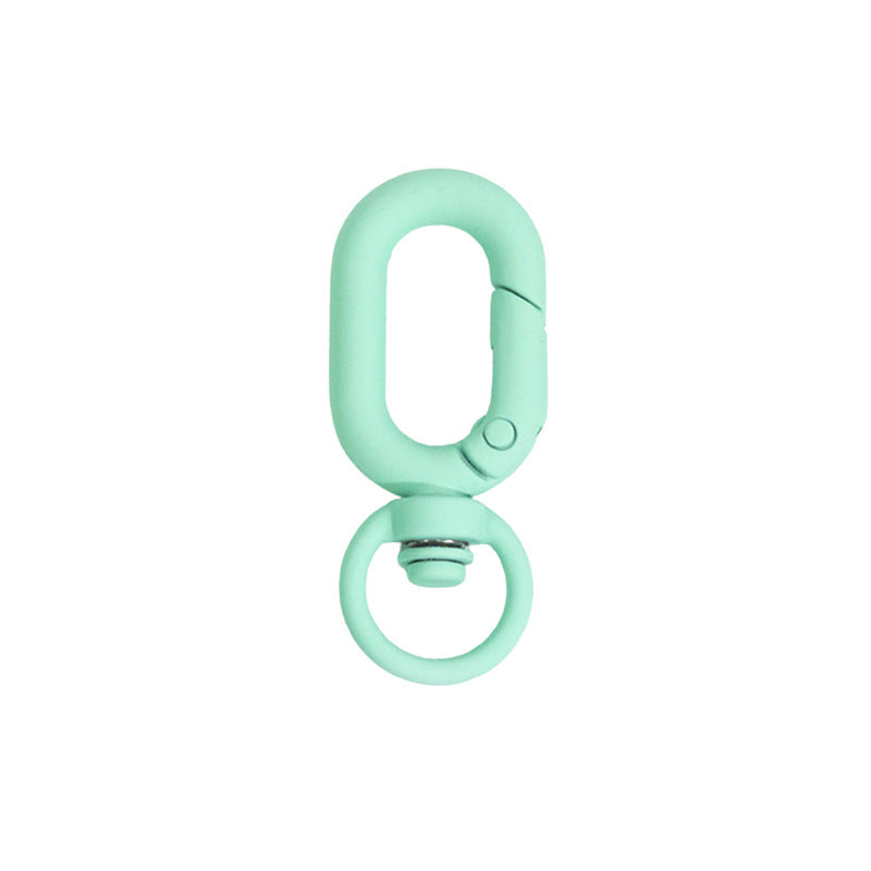 Infinity Alloy Open Jump Rings With Stoving Varnish, Multicolor Jewelry Accessories Featuring Spring Ring Trigger Clasp Closure