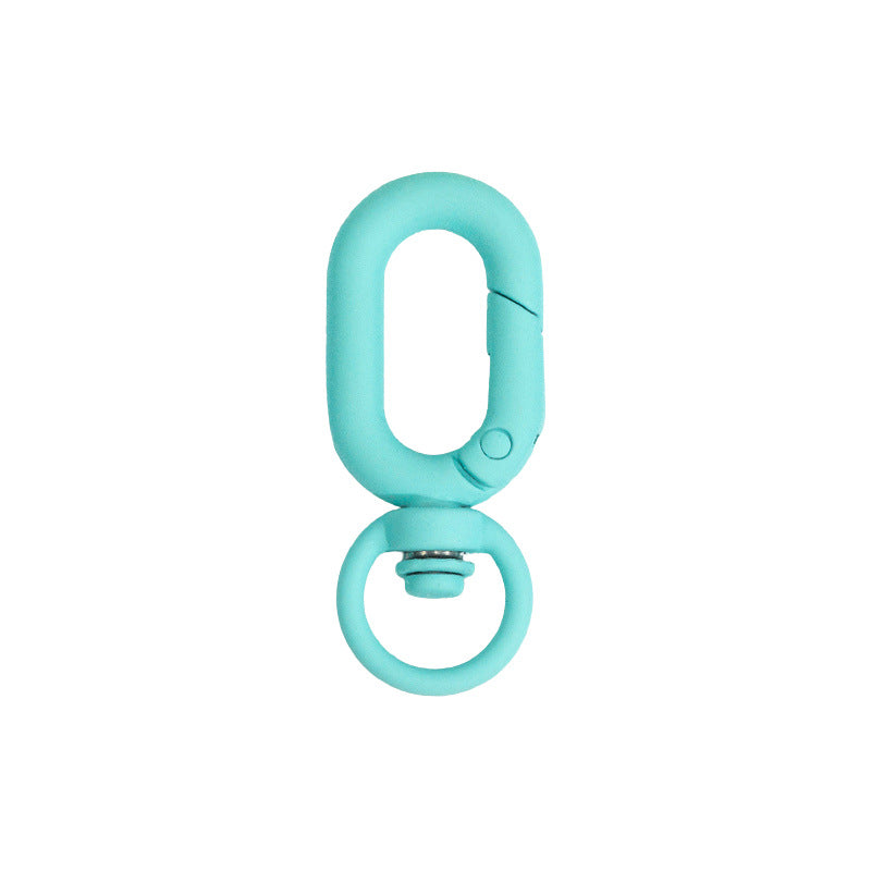 Infinity Alloy Open Jump Rings With Stoving Varnish, Multicolor Jewelry Accessories Featuring Spring Ring Trigger Clasp Closure