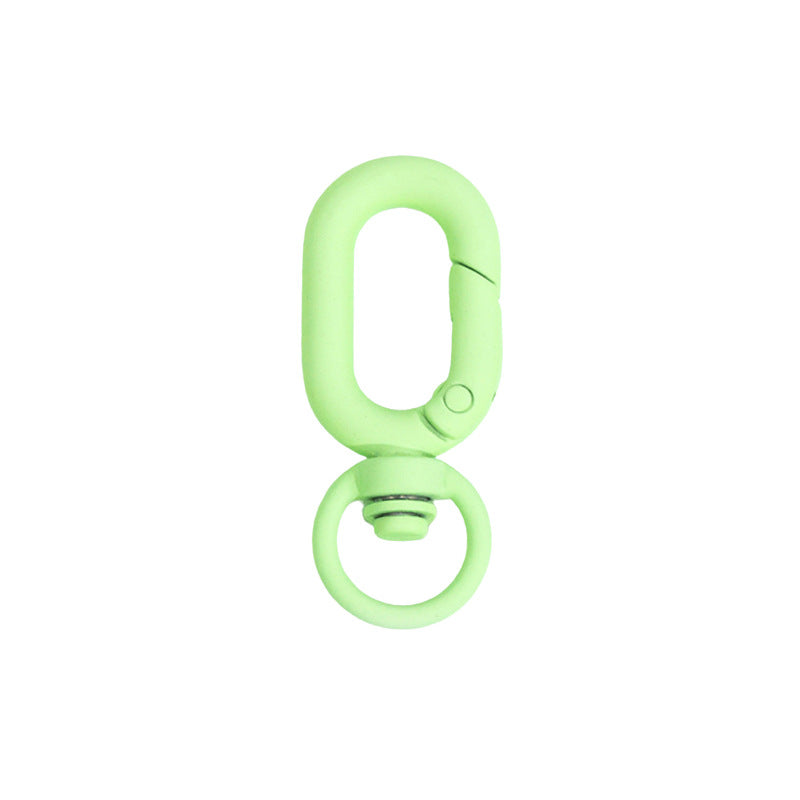 Infinity Alloy Open Jump Rings With Stoving Varnish, Multicolor Jewelry Accessories Featuring Spring Ring Trigger Clasp Closure