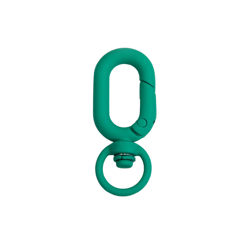 Infinity Alloy Open Jump Rings With Stoving Varnish, Multicolor Jewelry Accessories Featuring Spring Ring Trigger Clasp Closure