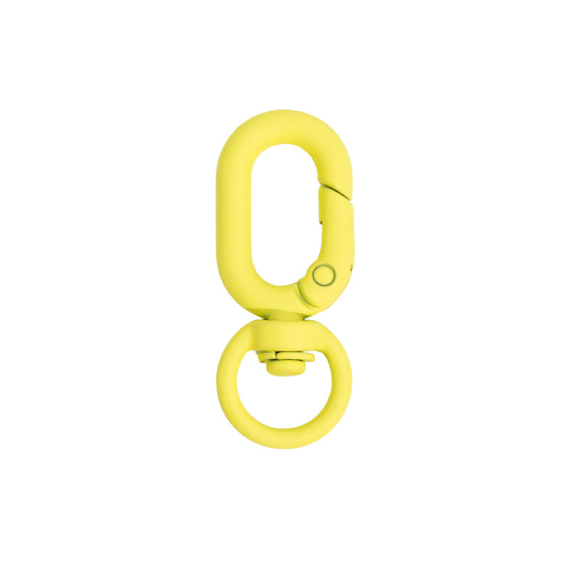 Infinity Alloy Open Jump Rings With Stoving Varnish, Multicolor Jewelry Accessories Featuring Spring Ring Trigger Clasp Closure