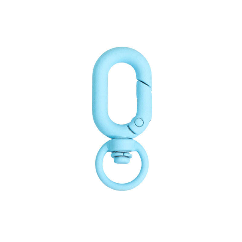 Infinity Alloy Open Jump Rings With Stoving Varnish, Multicolor Jewelry Accessories Featuring Spring Ring Trigger Clasp Closure