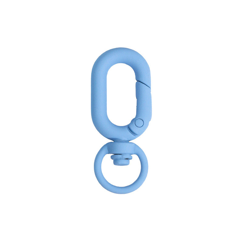 Infinity Alloy Open Jump Rings With Stoving Varnish, Multicolor Jewelry Accessories Featuring Spring Ring Trigger Clasp Closure