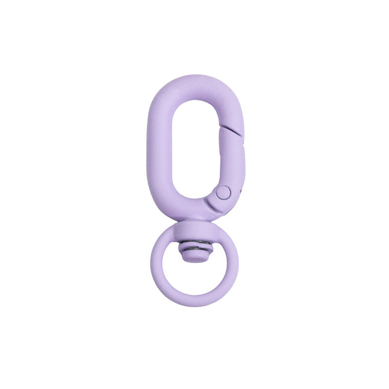 Infinity Alloy Open Jump Rings With Stoving Varnish, Multicolor Jewelry Accessories Featuring Spring Ring Trigger Clasp Closure