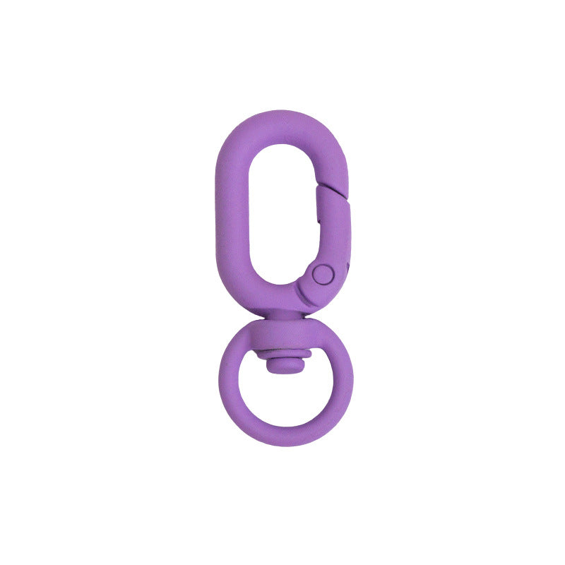 Infinity Alloy Open Jump Rings With Stoving Varnish, Multicolor Jewelry Accessories Featuring Spring Ring Trigger Clasp Closure