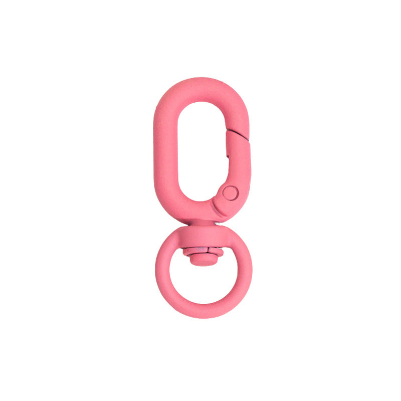Infinity Alloy Open Jump Rings With Stoving Varnish, Multicolor Jewelry Accessories Featuring Spring Ring Trigger Clasp Closure