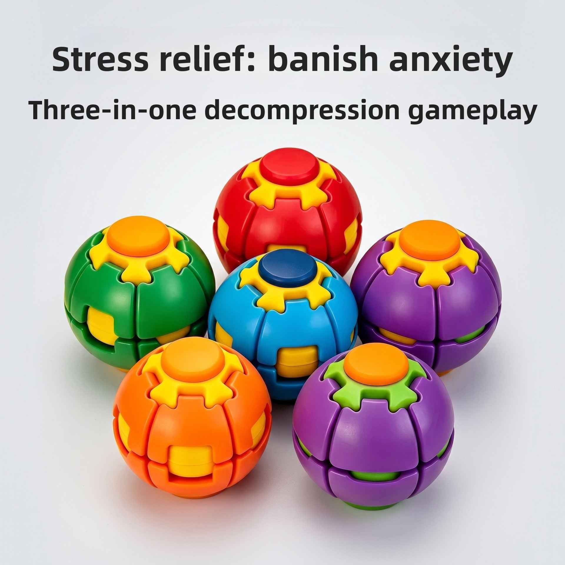 3D Plastic Fidget Toys For Stress Relief, Durable And Engaging Sensory Play