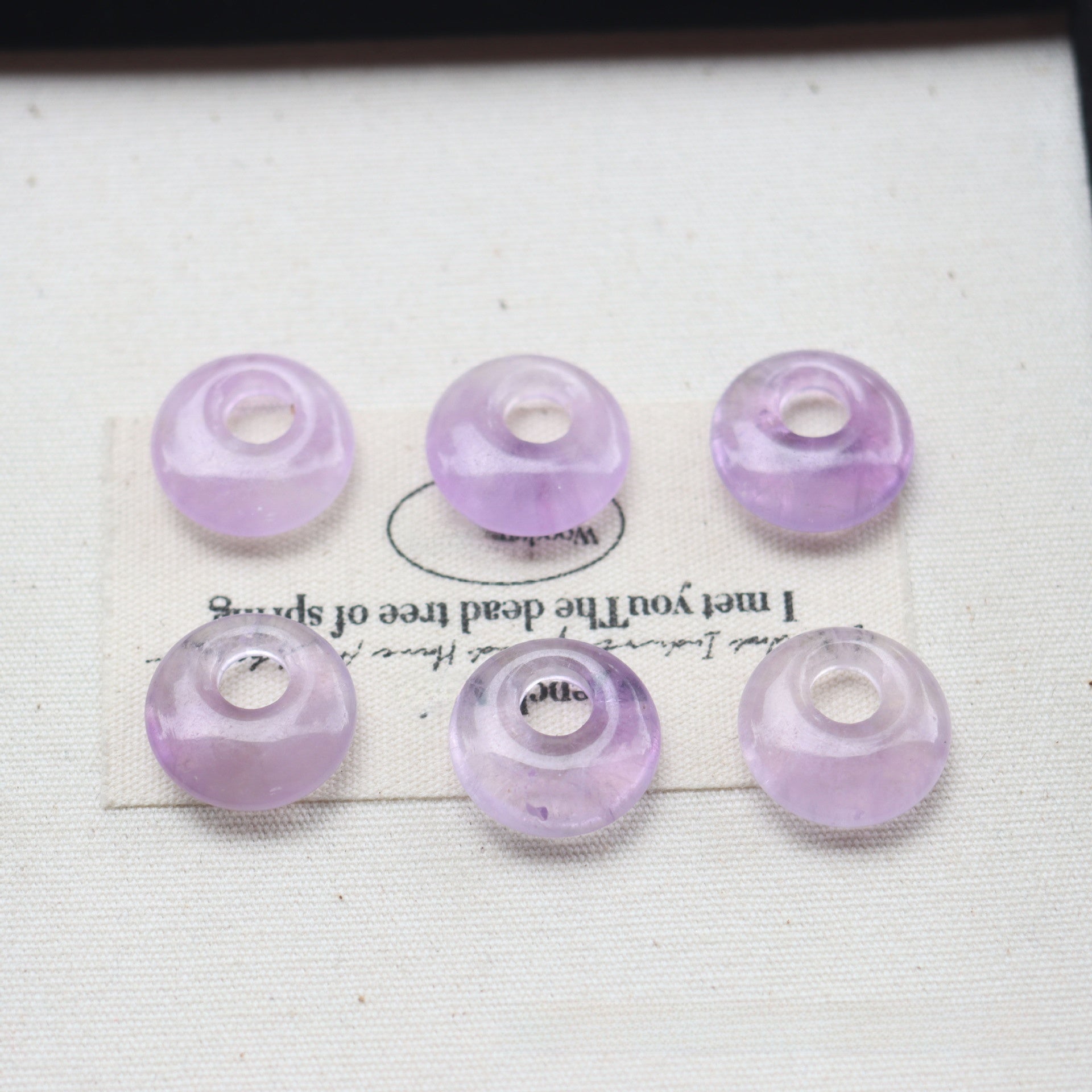 Natural February Birthstone Amethyst Beads With 5~5.9mm Hole Size Featuring Precise Cutting Technique
