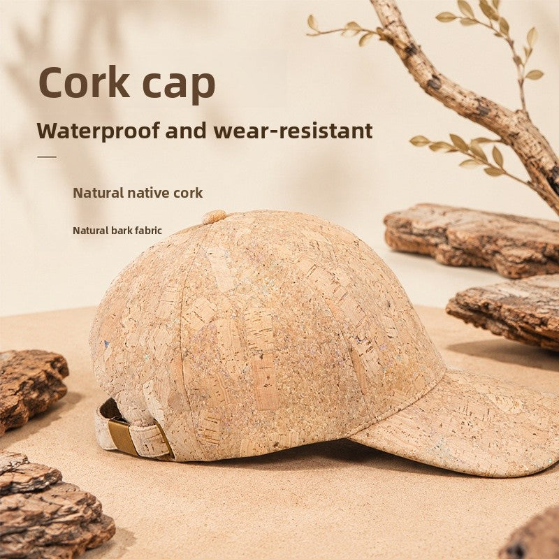 British Style Solid Color Ivy Cap With Floppy Brim, Water Resistant Cloth Hat Featuring Sewing Craftsmanship