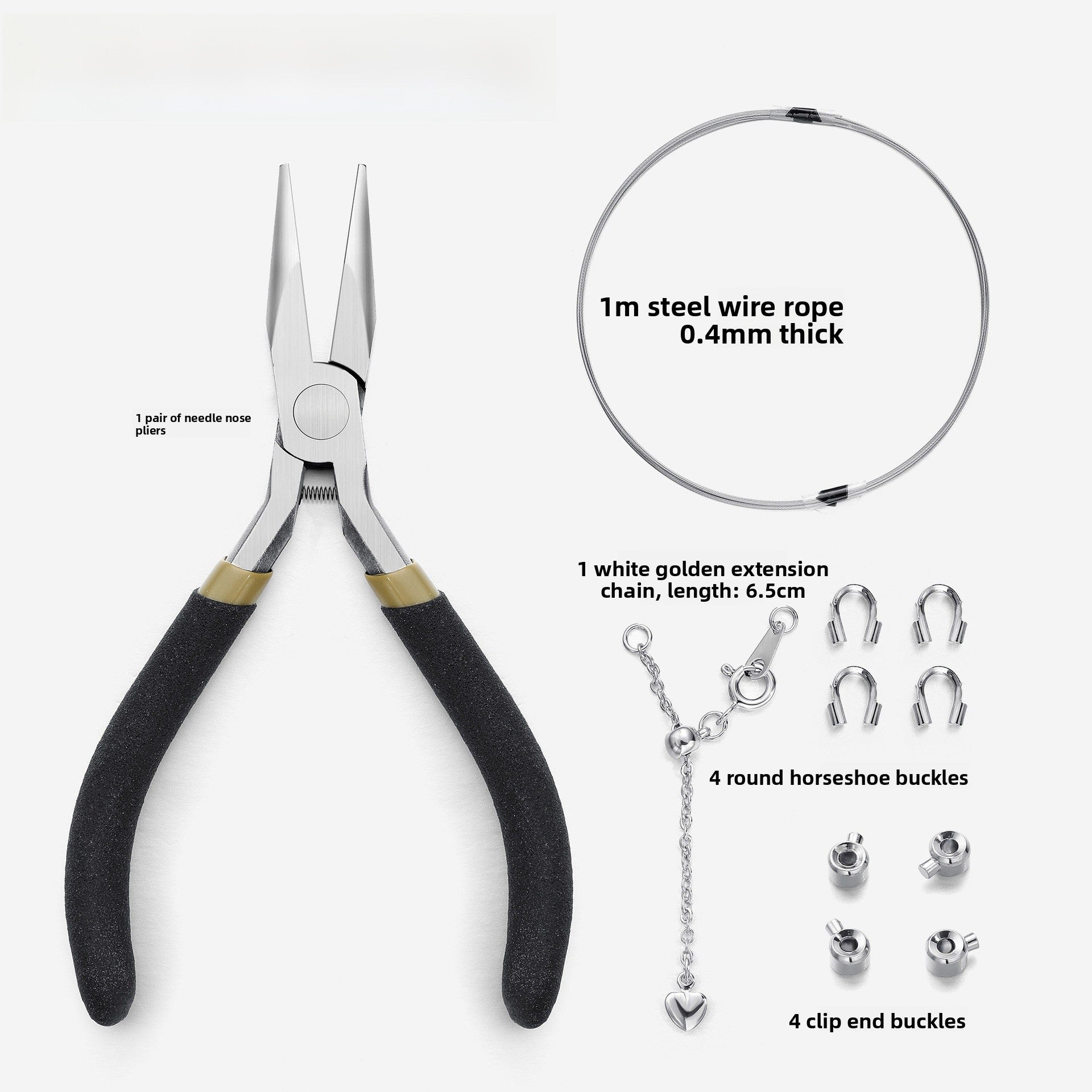 Copper Cord End Cap Jewelry Accessory In Simple Style With 18K Real Gold Plated Electroplated Finish, Gold Color