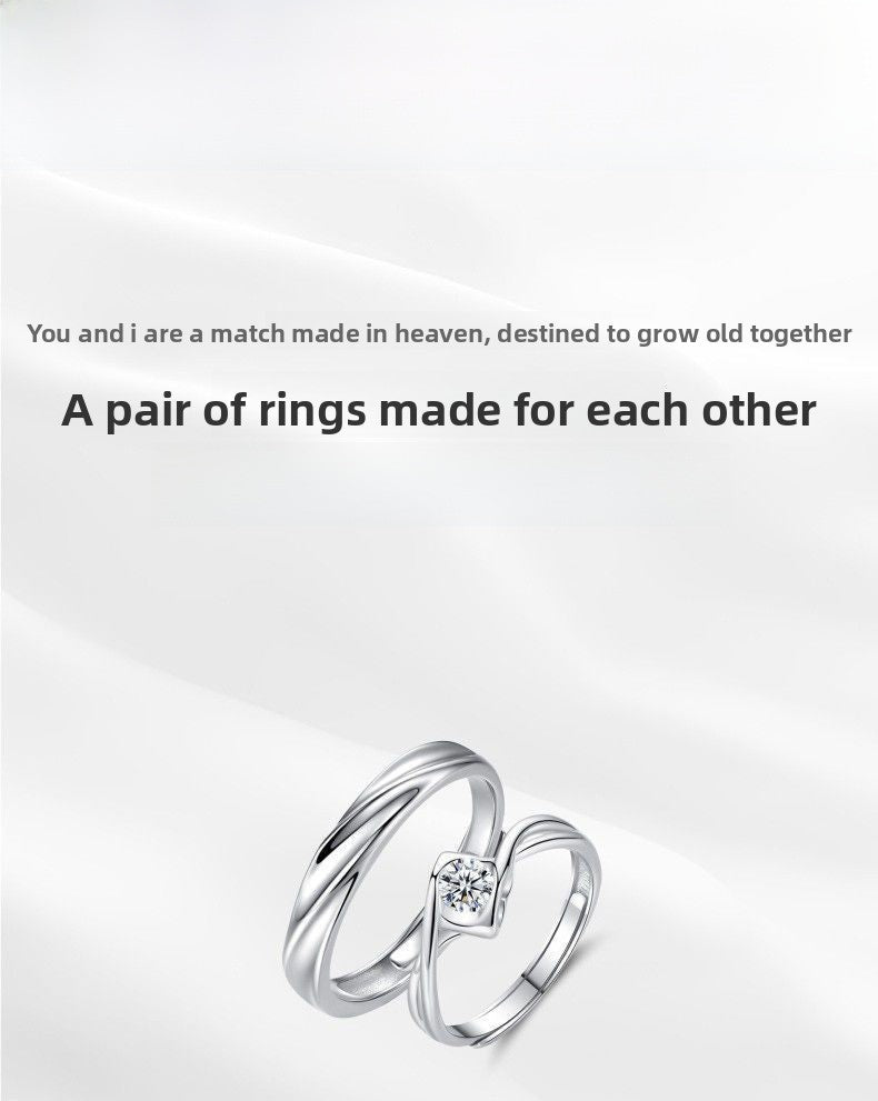 Geometric Open Rings In Copper Alloy With Electroplated Gold Plating, Simple Style Unisex Design, 1 Pair