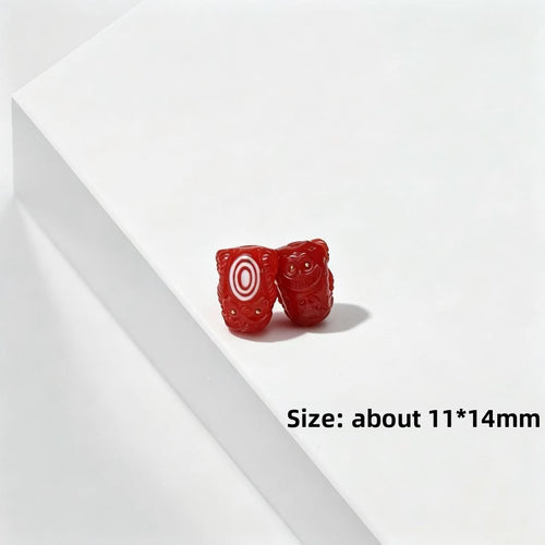 1 PCS Agate Skull Spacer Bar With Electroplated Finish, Ethnic Style Jewelry Accessory