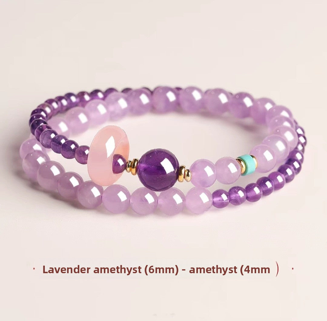 Crystal Beading Bracelet For Women, Elegant Birthday Gift Accessory