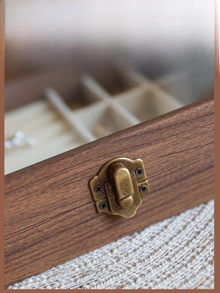 New Style Transparent Wood Storage Box For Organized And Stylish Storage