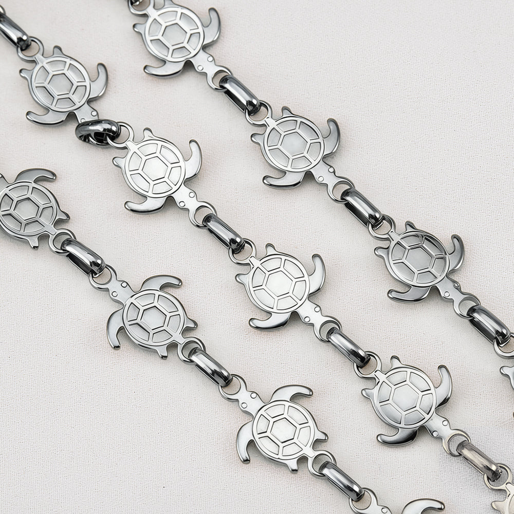 Electroplated Bow Tie Chain In 304 Stainless Steel, 1 Meter Jewelry Accessory
