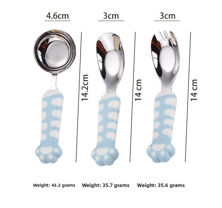 Cute Cartoon Birthday Spoon With 316 Stainless Steel Inner Liner, Perfect For Kitchen And Dining