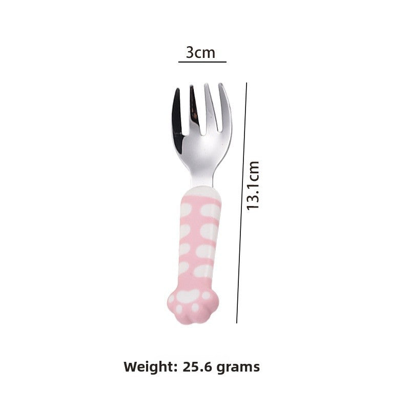 Cute Cartoon Birthday Spoon With 316 Stainless Steel Inner Liner, Perfect For Kitchen And Dining