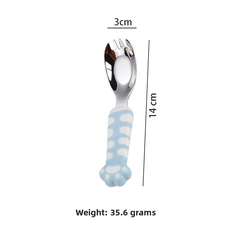 Cute Cartoon Birthday Spoon With 316 Stainless Steel Inner Liner, Perfect For Kitchen And Dining