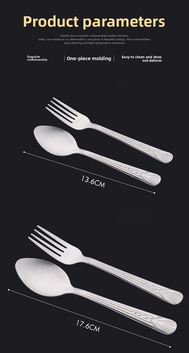 Birthday Flowers Tableware Set Featuring Western Cutlery With Knife, Fork, And Spoon
