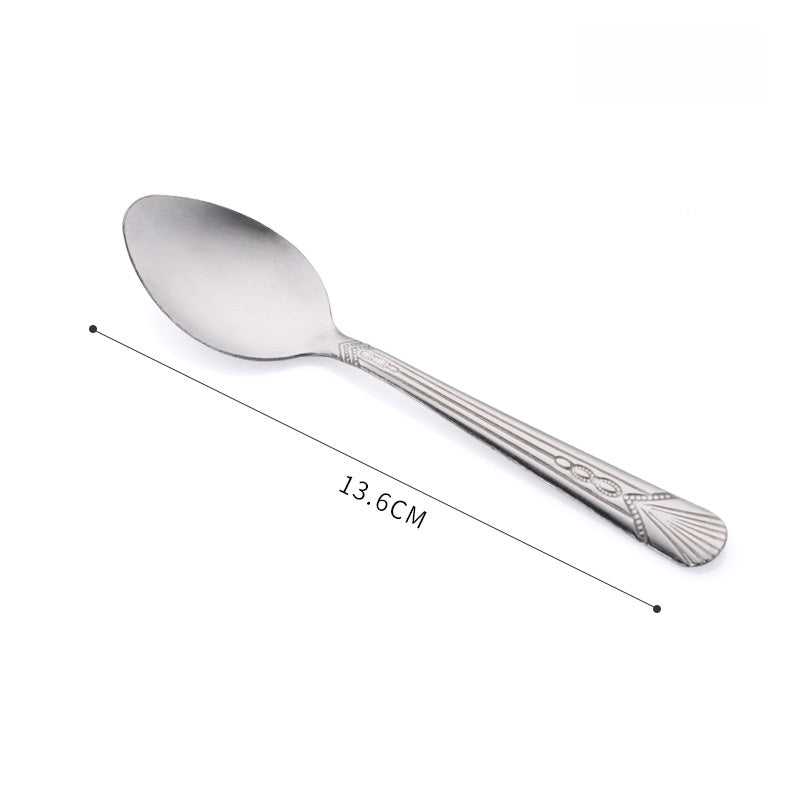 Birthday Flowers Tableware Set Featuring Western Cutlery With Knife, Fork, And Spoon