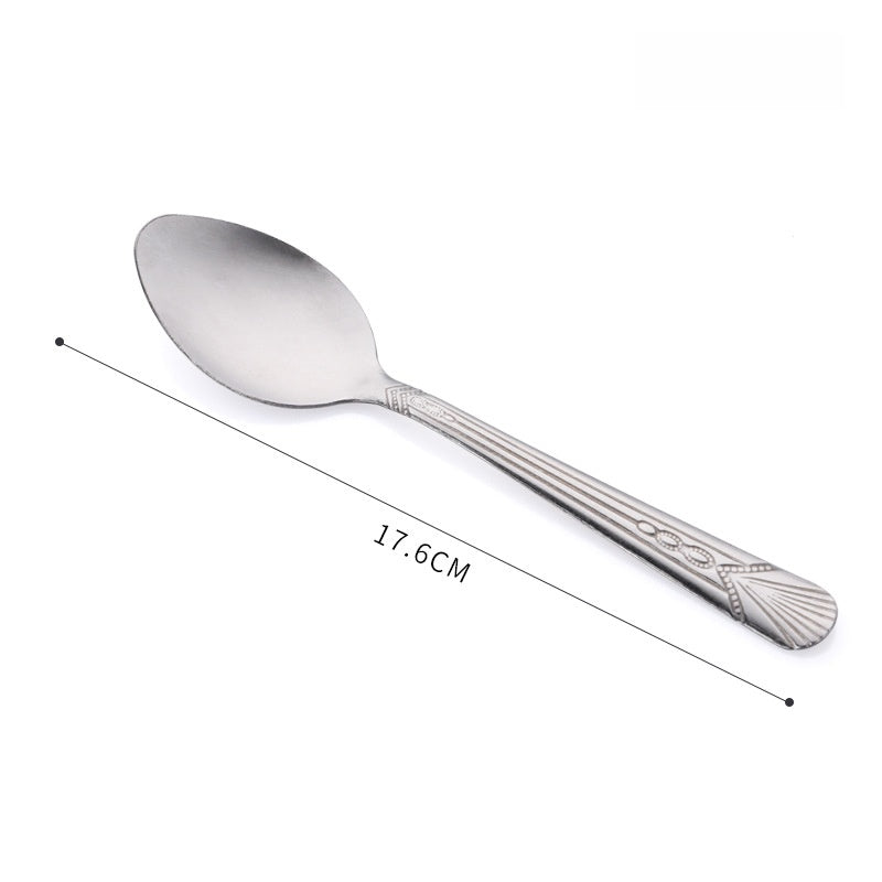 Birthday Flowers Tableware Set Featuring Western Cutlery With Knife, Fork, And Spoon