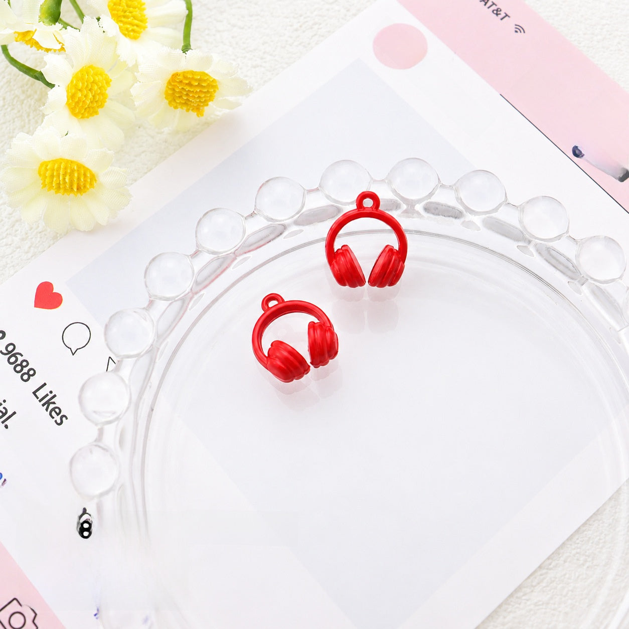 Alloy Pendant With Hole Size 1~1.9mm Featuring Stoving Varnish In Light Green Cartoon Style Jewelry Accessories