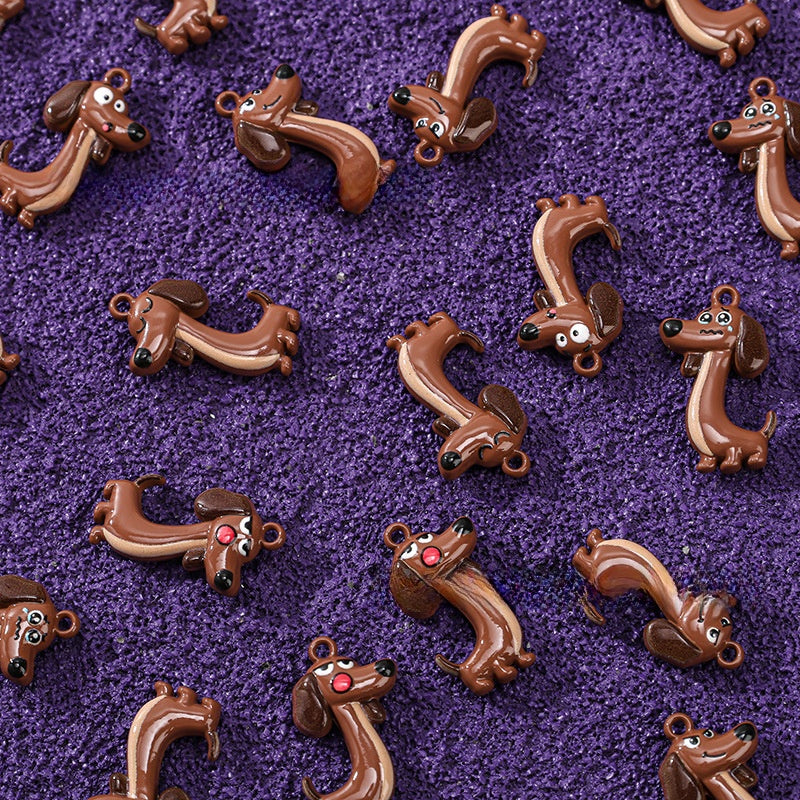 Alloy Animal Pendant With Stoving Varnish Featuring Cartoon Style Jewelry Accessories