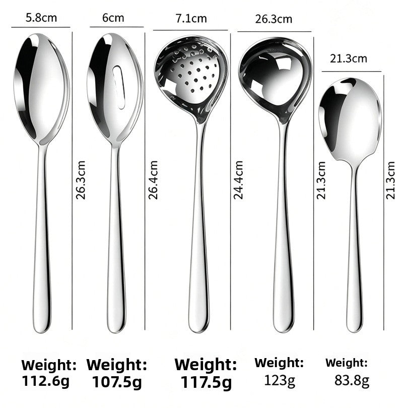 Elegant Solid Color Tableware Set With 304 Stainless Steel Inner Liner For Western Dining