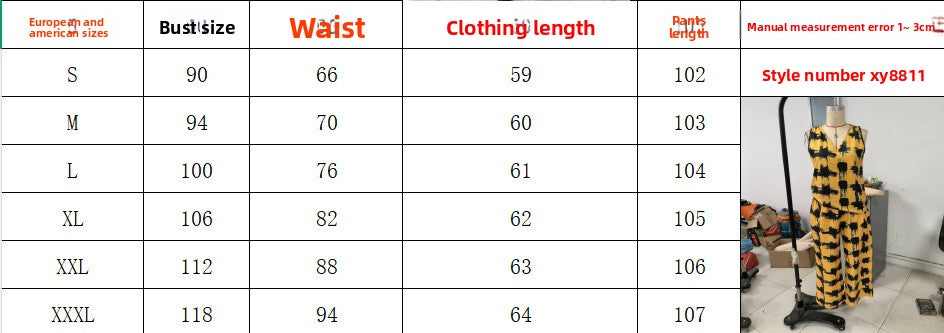 Elegant Sleeveless Color Block Linen Skirt Co-ord Set With Printing