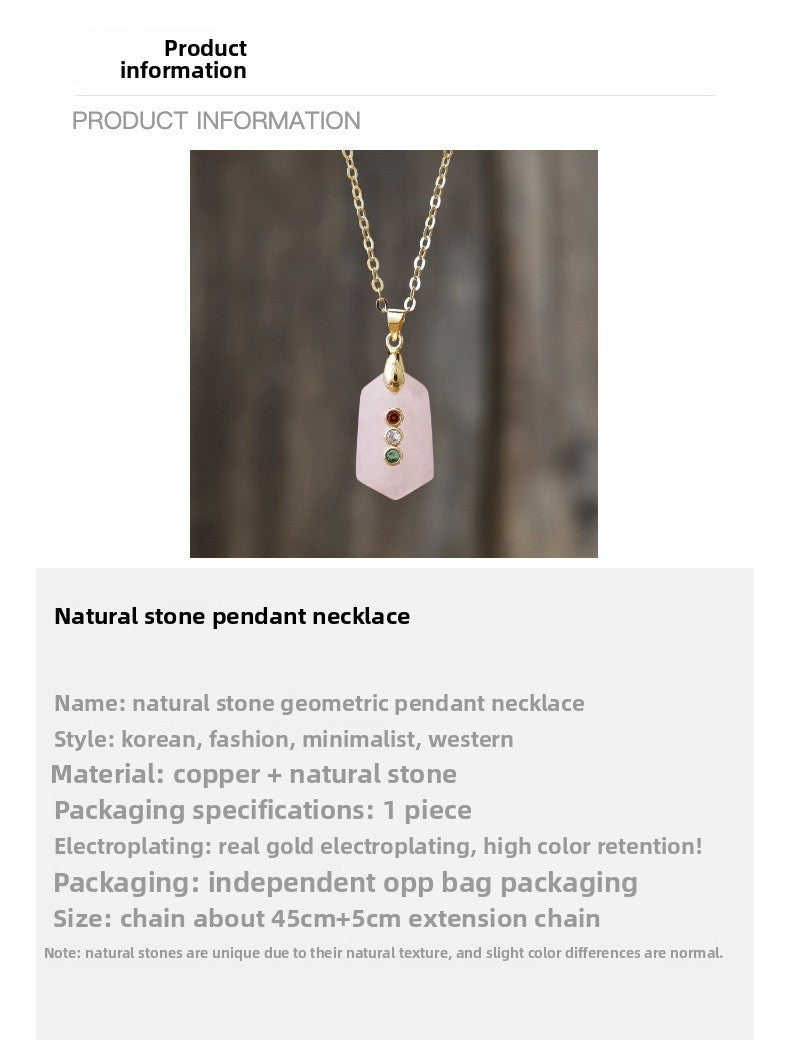 Original Design Crystal Pendant Necklace For Women Featuring Elegant Crystal Inlay