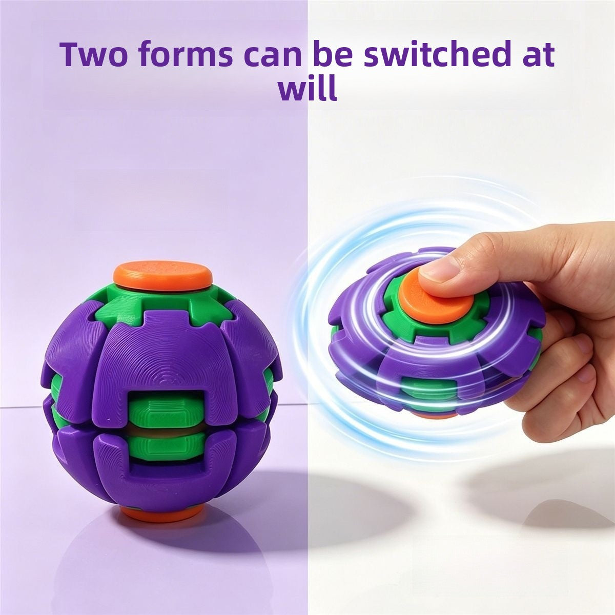 Halloween Pattern Fidget Toy With 3D Craft, Novelty Stress Relief Toy, 1 PCS Package