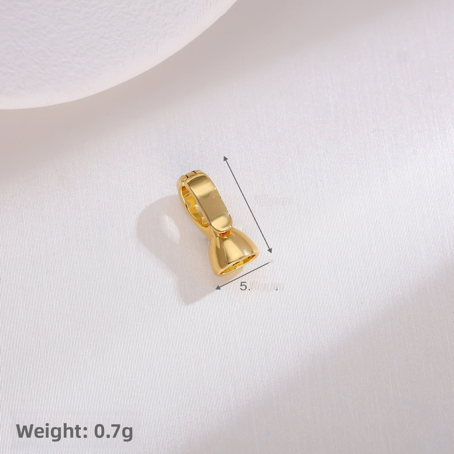 Geometric Copper Connectors With 18K Real Gold Plated Electroplated Finish In Modern Style Jewelry Accessories