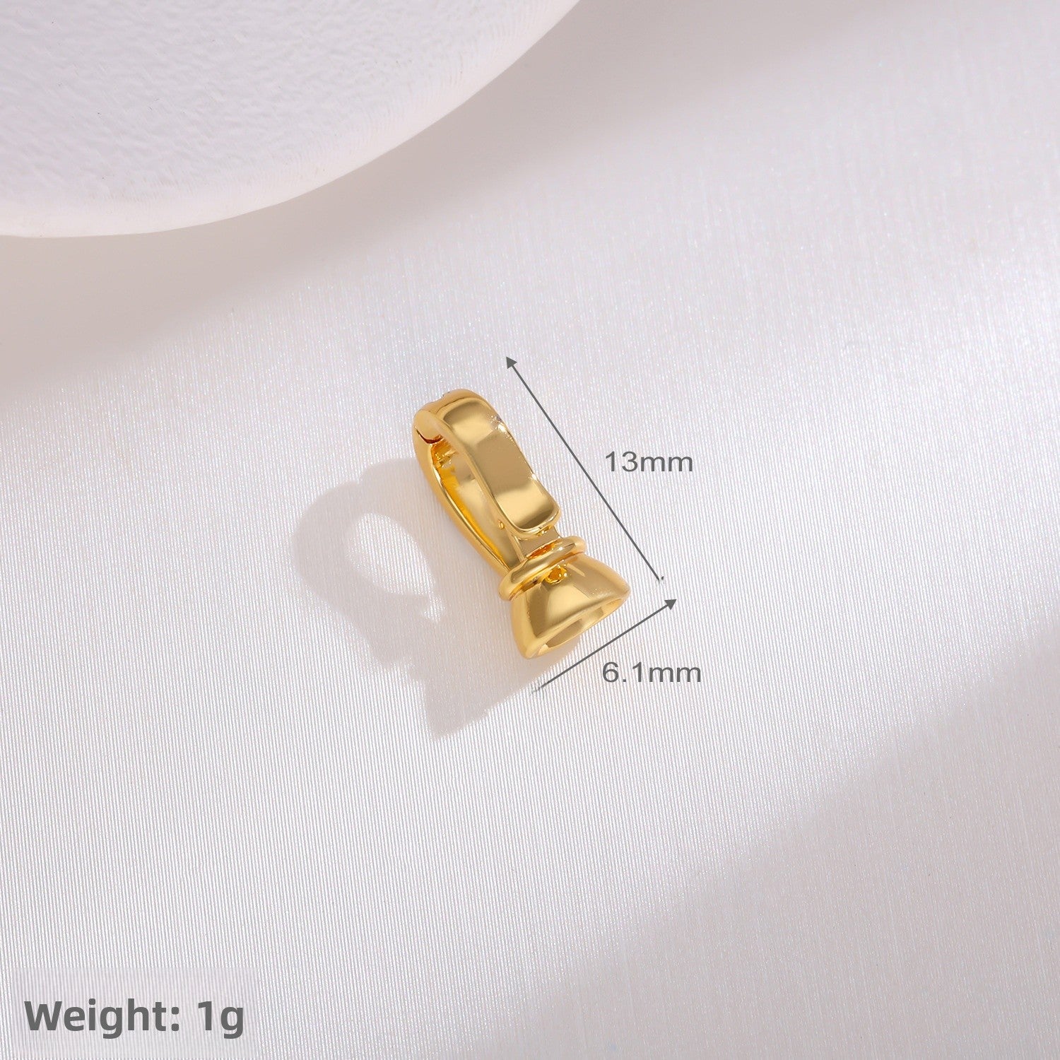 Geometric Copper Connectors With 18K Real Gold Plated Electroplated Finish In Modern Style Jewelry Accessories