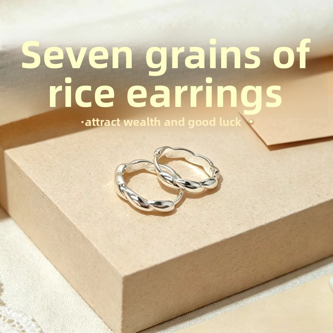 Circle Earrings For Women In Silver, Made Of Copper With Real Gold Plated Finish And 925 Sterling Silver Ear Pins