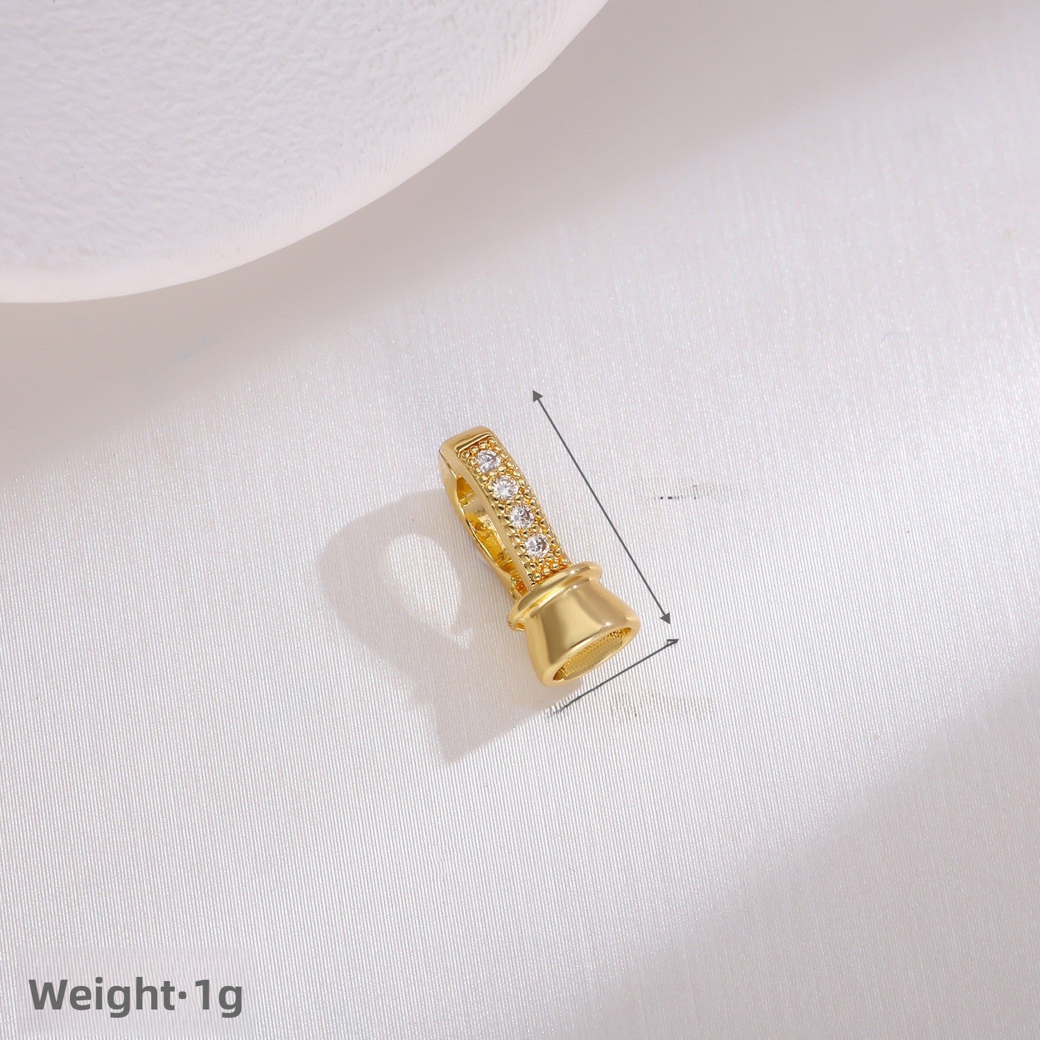 Geometric Copper Connectors With 18K Real Gold Plated Electroplated Finish In Modern Style Jewelry Accessories