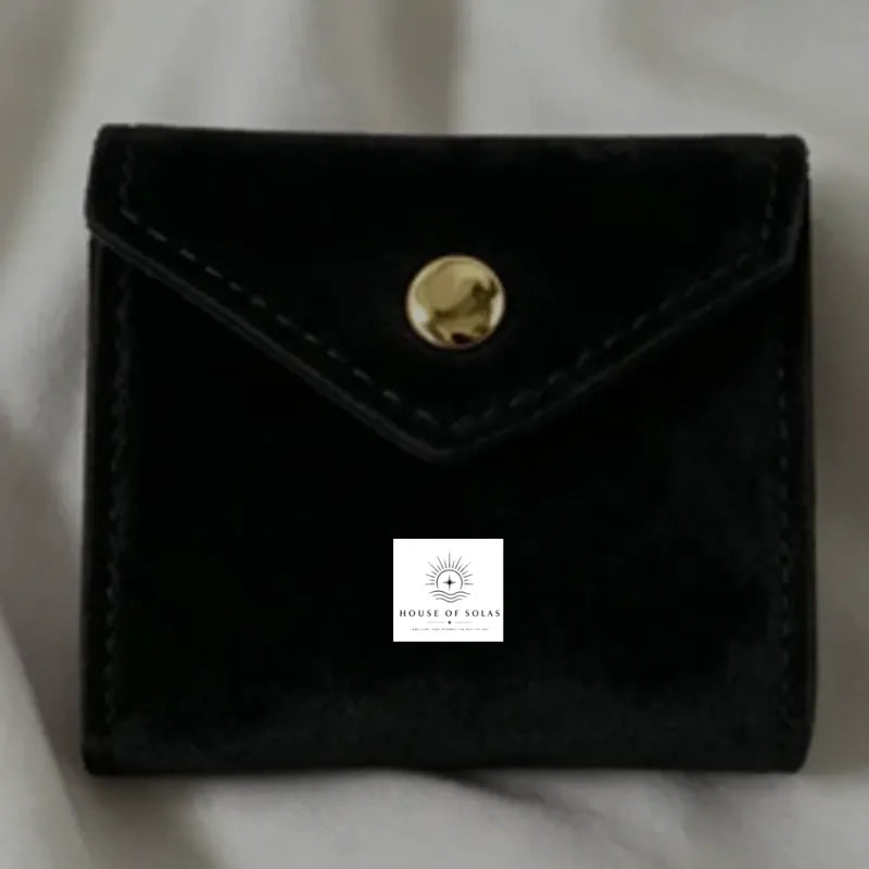1 Piece Super-filament Elegant Lady Simple Style Holiday Travel Selfie Solid Color Jewelry Packaging Bags