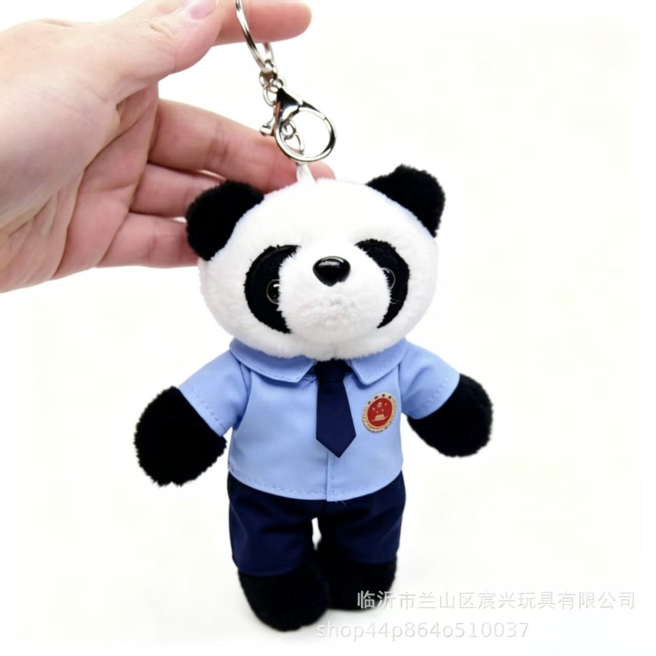 Cartoon Style Bear Plush Stuffed Animal Toy Keychain, Soft And Cuddly Plush Doll For Kids