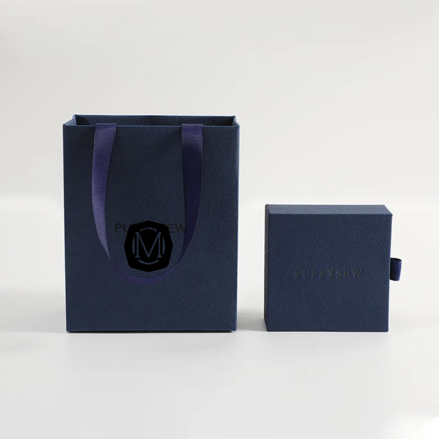 Ins Style Jewelry Drawer Box Set Necklace Ring Pendant Gift Bag Jewelry Packaging Elegant Storage Solution For Accessories